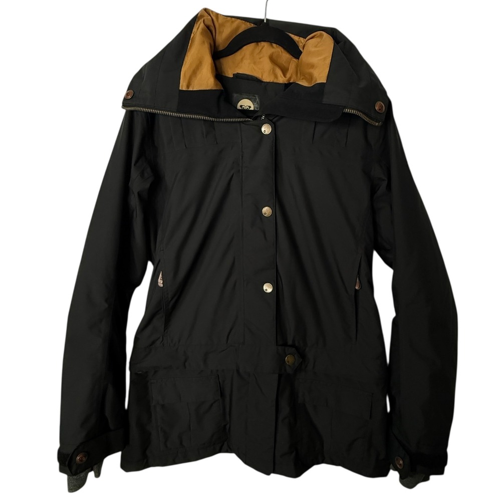 Roxy Dry Flight 15K Snowboard Ski Jacket Womens Large Black ARJTJ00033-KVJ0‎